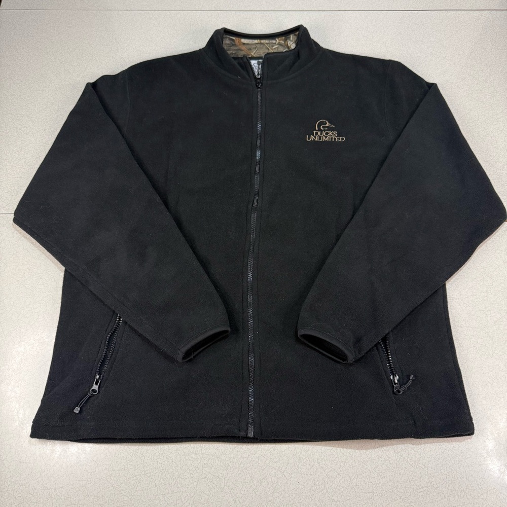 Ducks Unlimited Black Outdoor Jacket